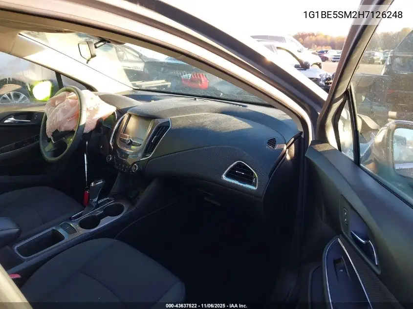 1G1BE5SM2H7126248 2017 Chevrolet Cruze Lt Auto