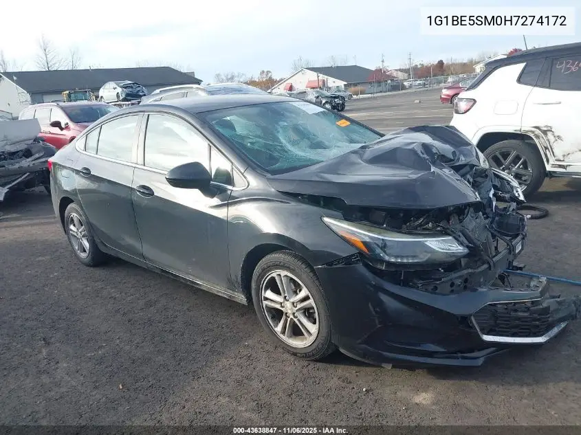1G1BE5SM0H7274172 2017 Chevrolet Cruze Lt Auto