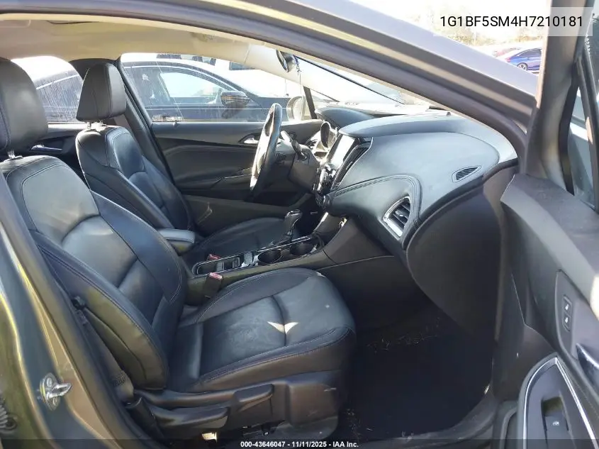 1G1BF5SM4H7210181 2017 Chevrolet Cruze Premier Auto