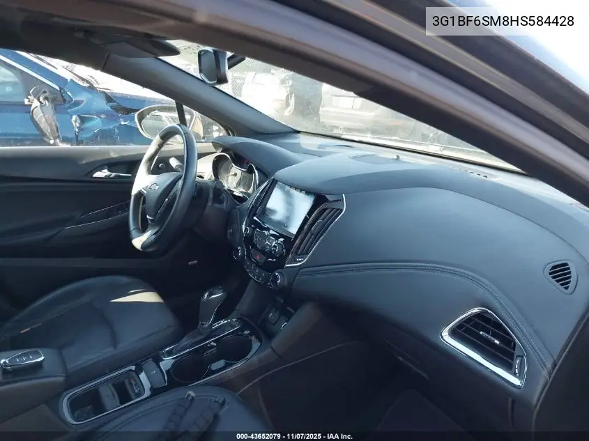 3G1BF6SM8HS584428 2017 Chevrolet Cruze Premier Auto
