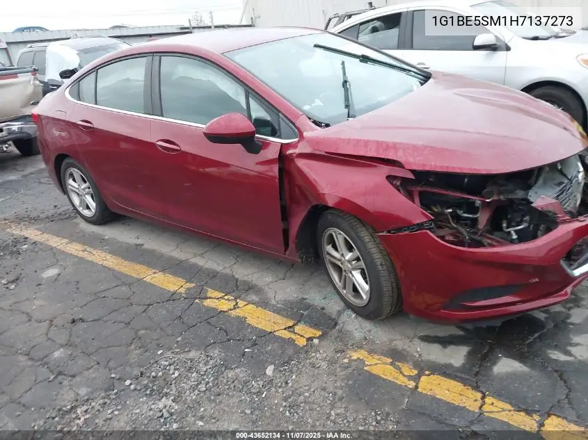 1G1BE5SM1H7137273 2017 Chevrolet Cruze Lt Auto