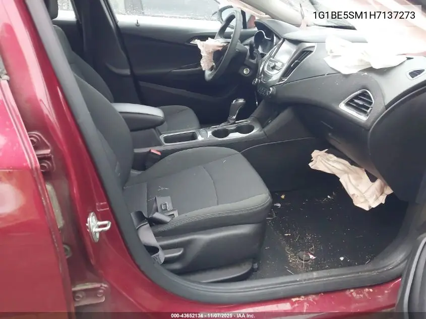 1G1BE5SM1H7137273 2017 Chevrolet Cruze Lt Auto
