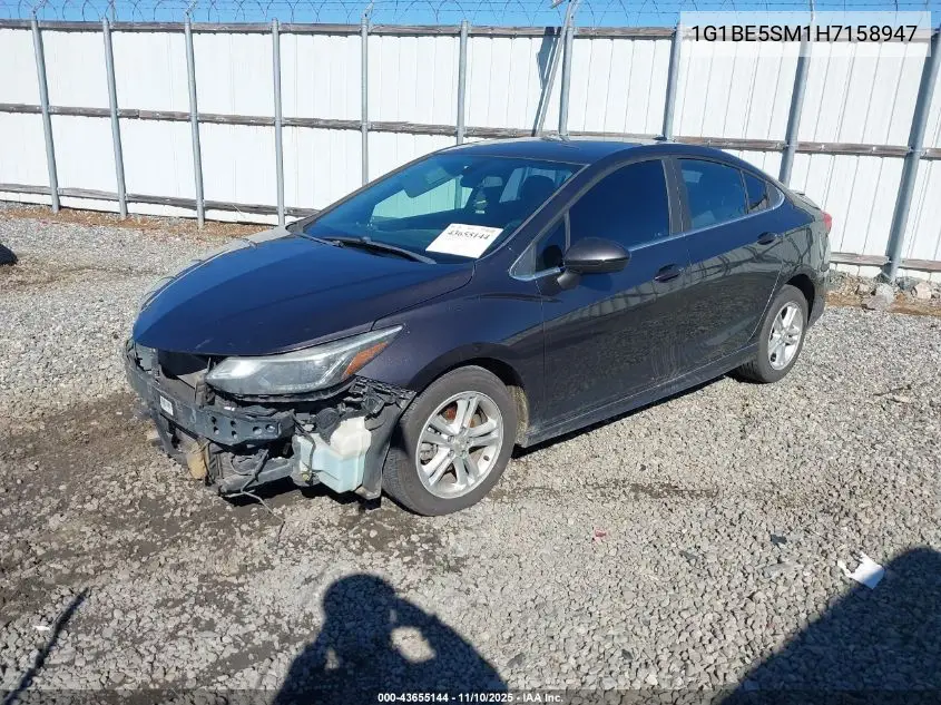 1G1BE5SM1H7158947 2017 Chevrolet Cruze Lt Auto
