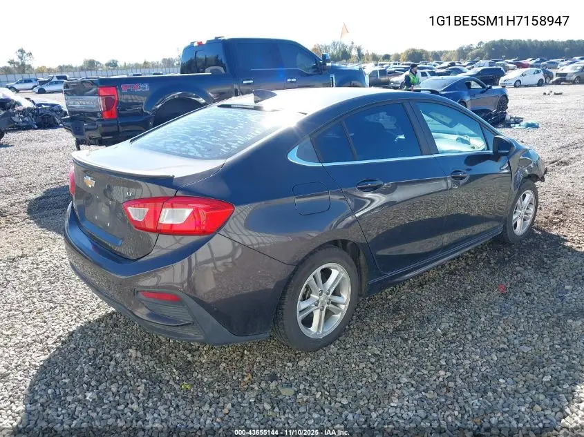 1G1BE5SM1H7158947 2017 Chevrolet Cruze Lt Auto