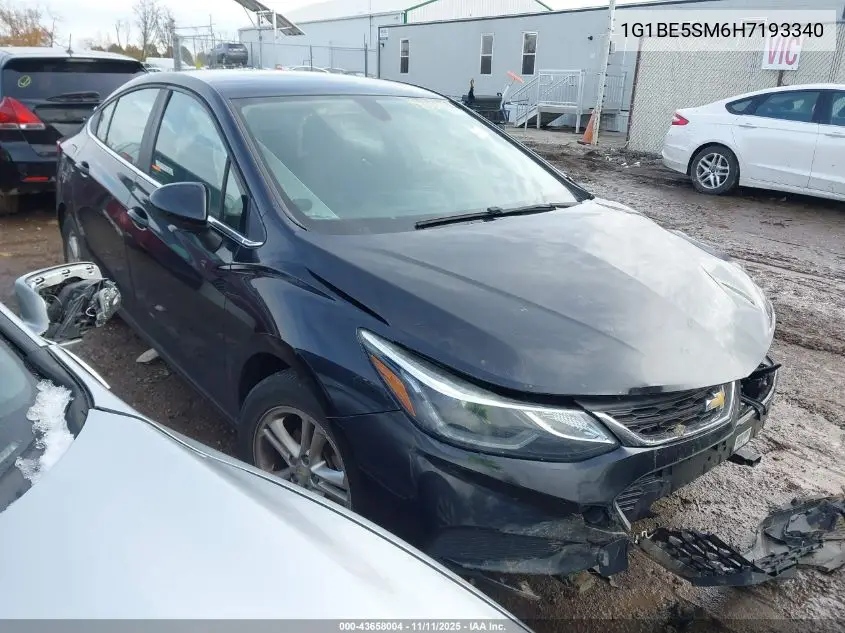 1G1BE5SM6H7193340 2017 Chevrolet Cruze Lt Auto