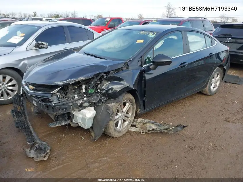 1G1BE5SM6H7193340 2017 Chevrolet Cruze Lt Auto