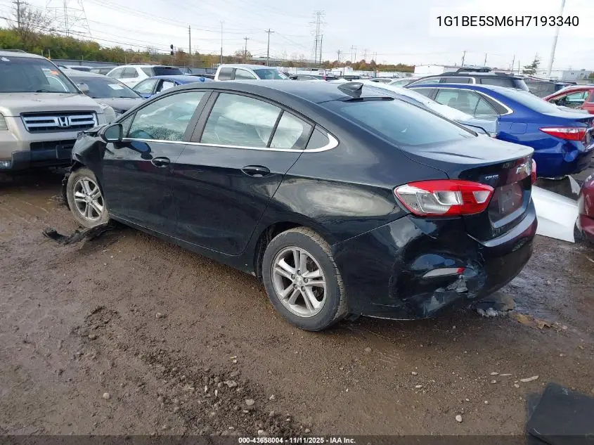 1G1BE5SM6H7193340 2017 Chevrolet Cruze Lt Auto