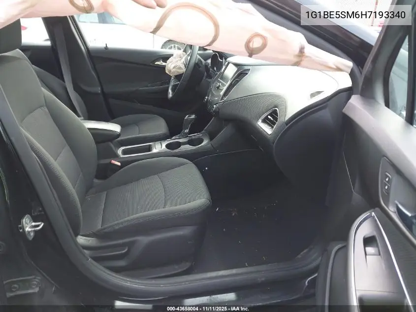 1G1BE5SM6H7193340 2017 Chevrolet Cruze Lt Auto