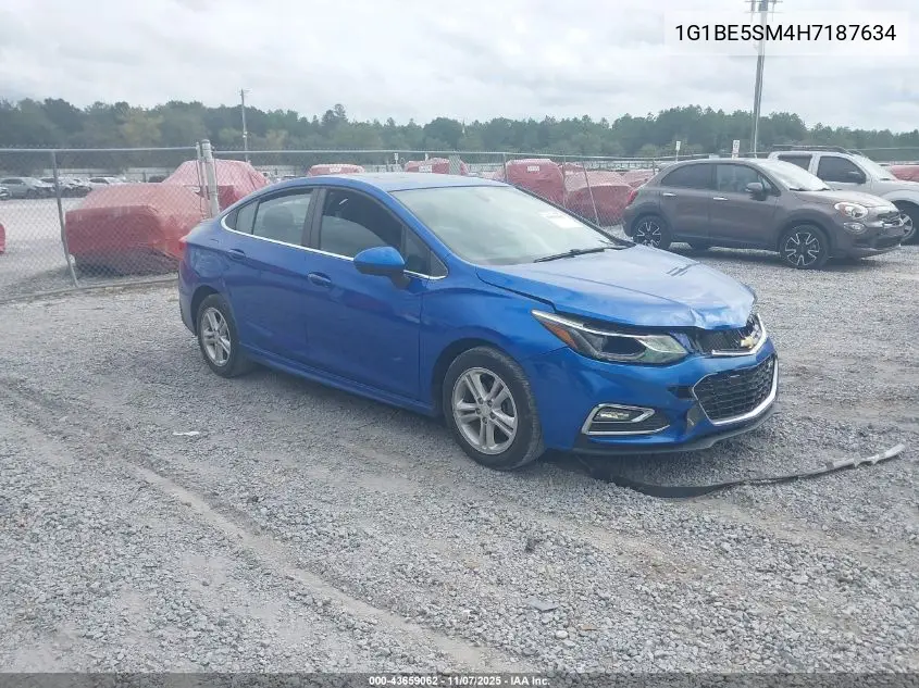 1G1BE5SM4H7187634 2017 Chevrolet Cruze Lt Auto
