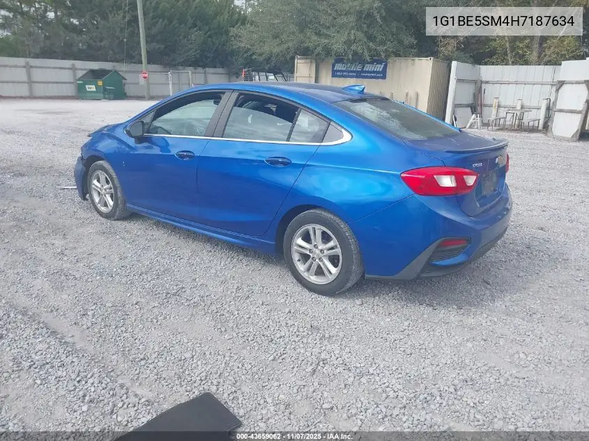 1G1BE5SM4H7187634 2017 Chevrolet Cruze Lt Auto