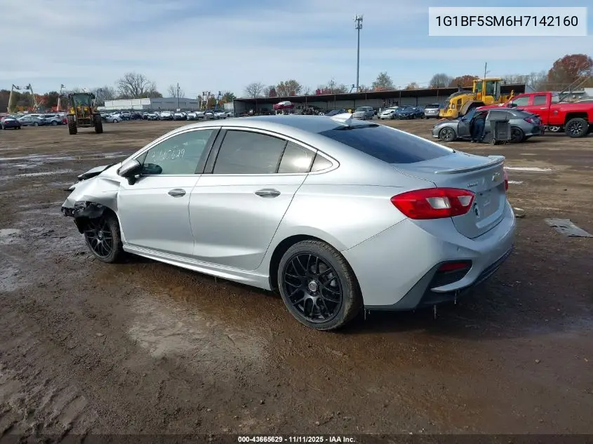 1G1BF5SM6H7142160 2017 Chevrolet Cruze Premier Auto