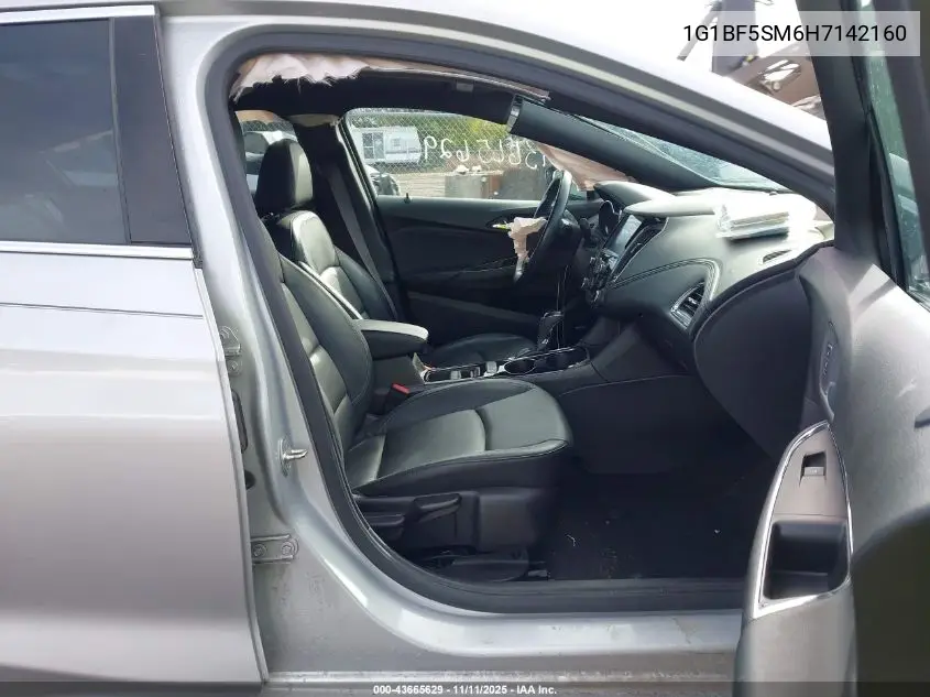 1G1BF5SM6H7142160 2017 Chevrolet Cruze Premier Auto