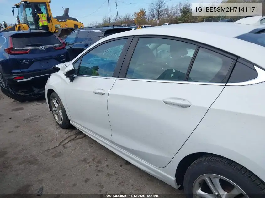 1G1BE5SM2H7141171 2017 Chevrolet Cruze Lt Auto