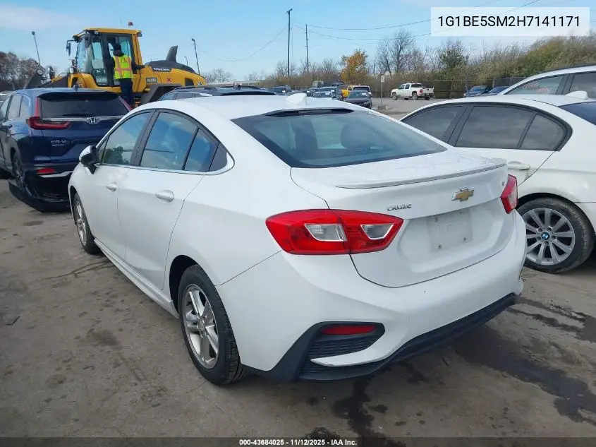 1G1BE5SM2H7141171 2017 Chevrolet Cruze Lt Auto