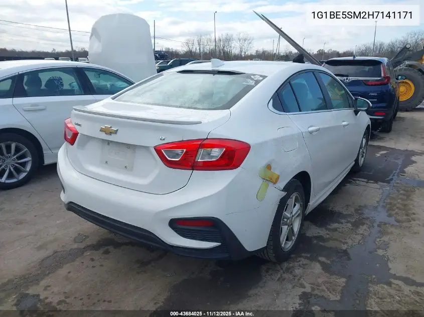 1G1BE5SM2H7141171 2017 Chevrolet Cruze Lt Auto