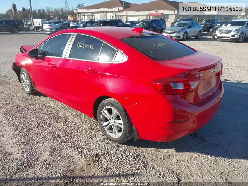 1G1BE5SM1H7196503 2017 Chevrolet Cruze Lt Auto
