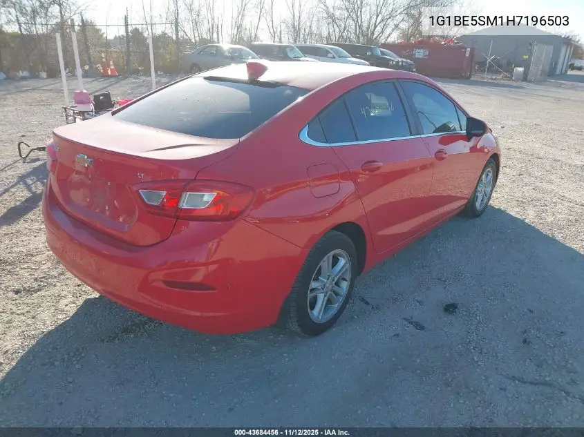 1G1BE5SM1H7196503 2017 Chevrolet Cruze Lt Auto
