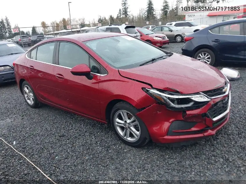 1G1BE5SM0H7171883 2017 Chevrolet Cruze Lt Auto