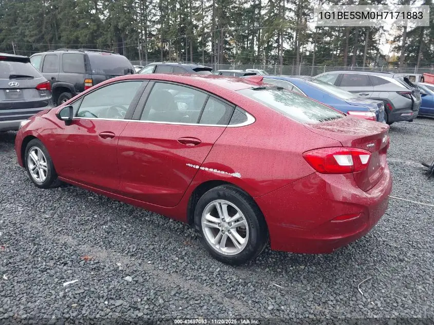 1G1BE5SM0H7171883 2017 Chevrolet Cruze Lt Auto