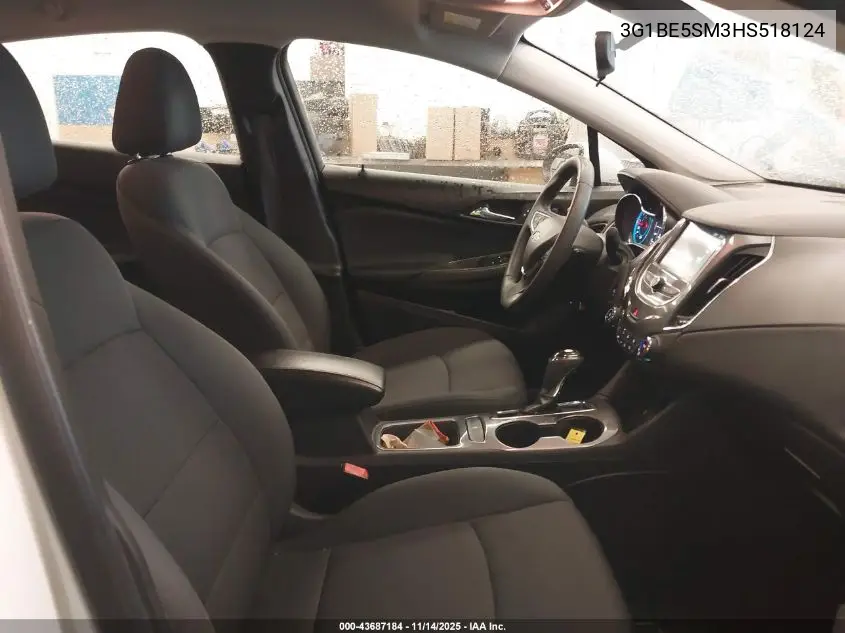 3G1BE5SM3HS518124 2017 Chevrolet Cruze Lt Auto