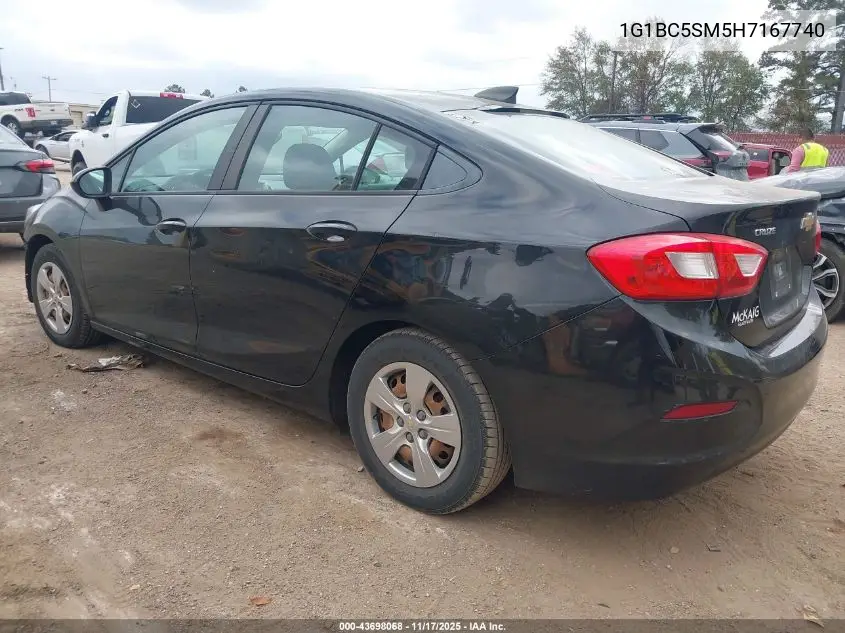 1G1BC5SM5H7167740 2017 Chevrolet Cruze Ls Auto