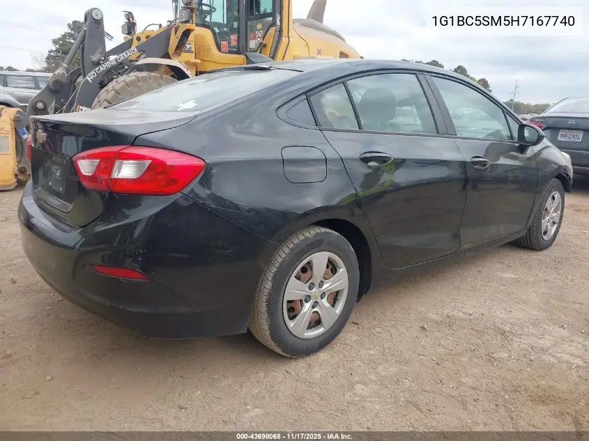 1G1BC5SM5H7167740 2017 Chevrolet Cruze Ls Auto