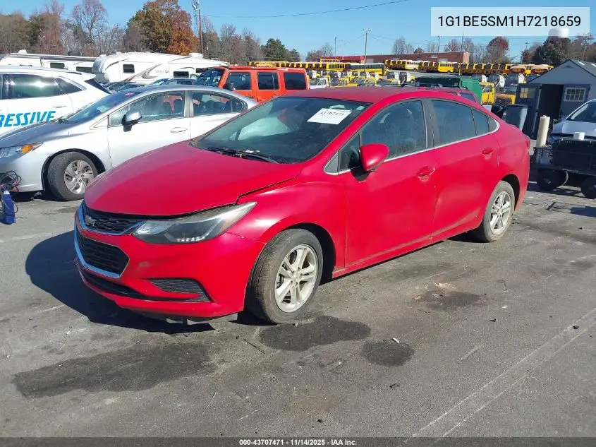 1G1BE5SM1H7218659 2017 Chevrolet Cruze Lt Auto