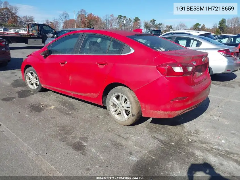 1G1BE5SM1H7218659 2017 Chevrolet Cruze Lt Auto