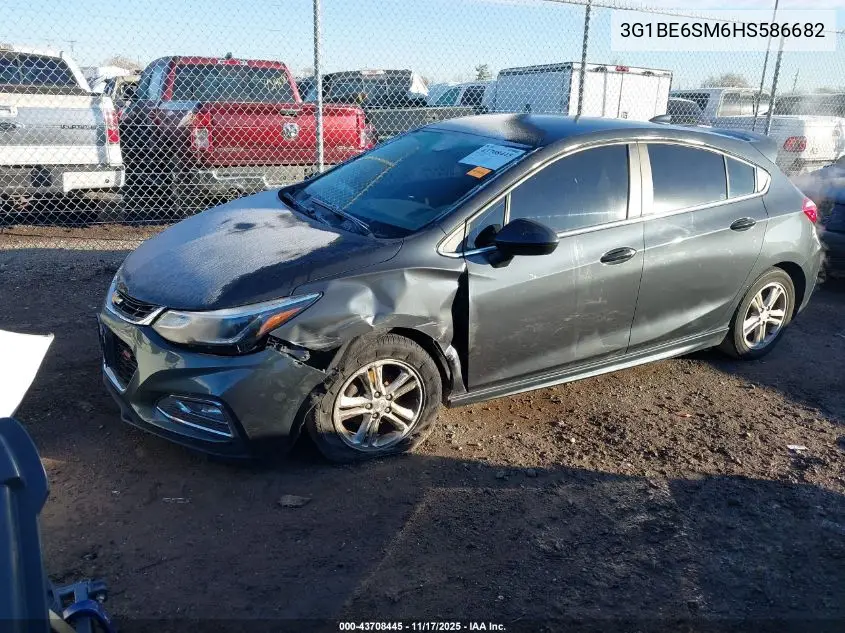 3G1BE6SM6HS586682 2017 Chevrolet Cruze Lt Auto