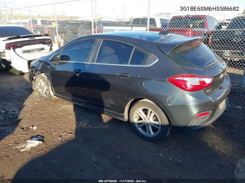 3G1BE6SM6HS586682 2017 Chevrolet Cruze Lt Auto