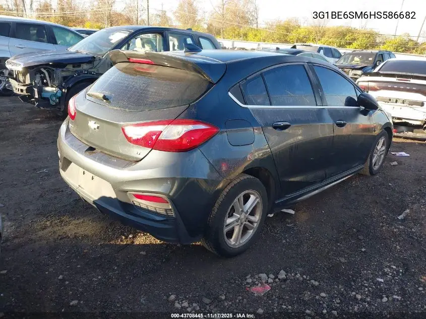 3G1BE6SM6HS586682 2017 Chevrolet Cruze Lt Auto
