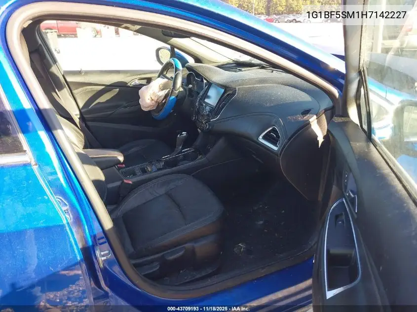 1G1BF5SM1H7142227 2017 Chevrolet Cruze Premier Auto