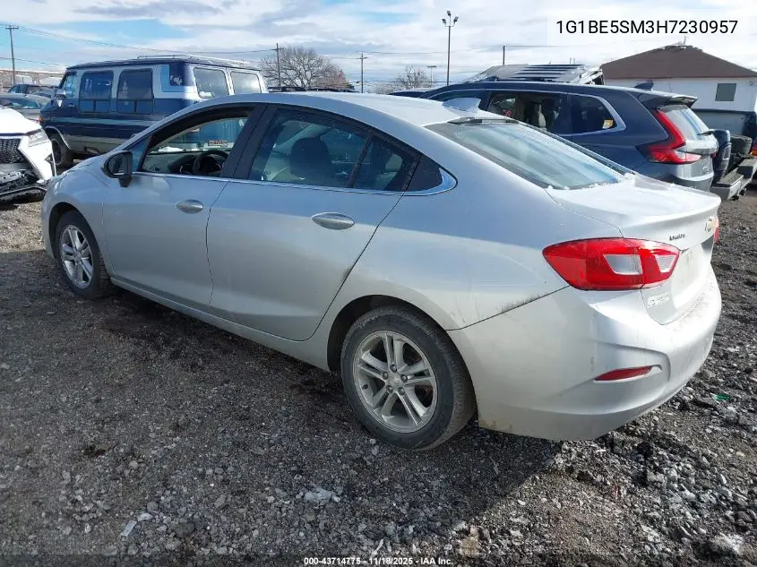 1G1BE5SM3H7230957 2017 Chevrolet Cruze Lt Auto
