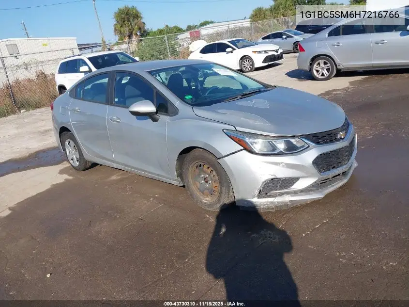 1G1BC5SM6H7216766 2017 Chevrolet Cruze Ls Auto