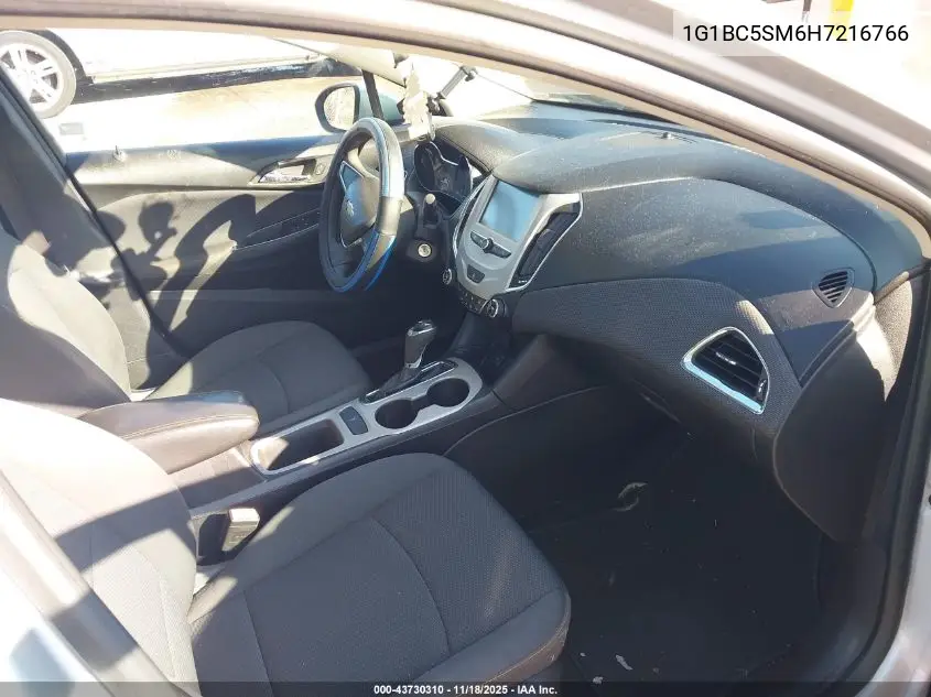 1G1BC5SM6H7216766 2017 Chevrolet Cruze Ls Auto