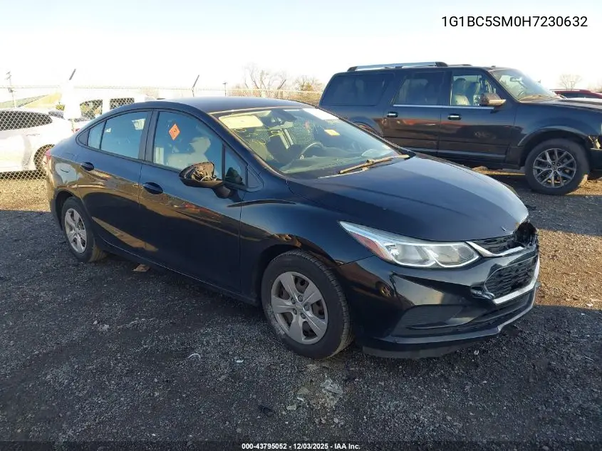 1G1BC5SM0H7230632 2017 Chevrolet Cruze Ls Auto