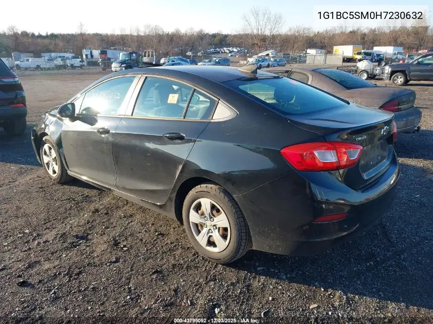 1G1BC5SM0H7230632 2017 Chevrolet Cruze Ls Auto