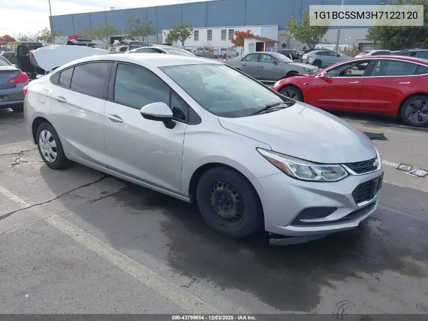 1G1BC5SM3H7122120 2017 Chevrolet Cruze Ls Auto