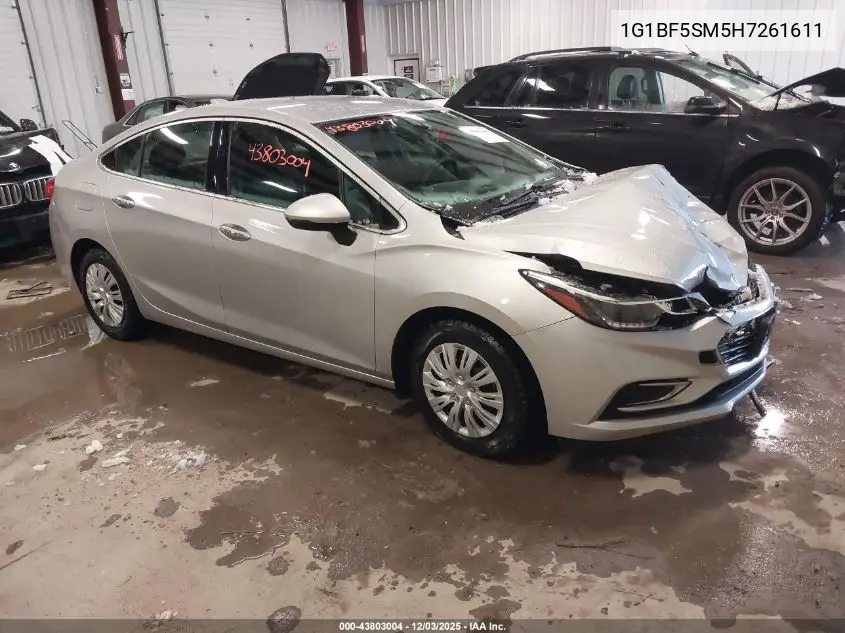 1G1BF5SM5H7261611 2017 Chevrolet Cruze Premier Auto