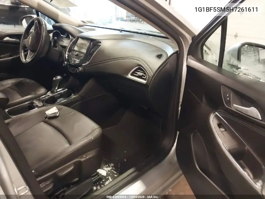 1G1BF5SM5H7261611 2017 Chevrolet Cruze Premier Auto