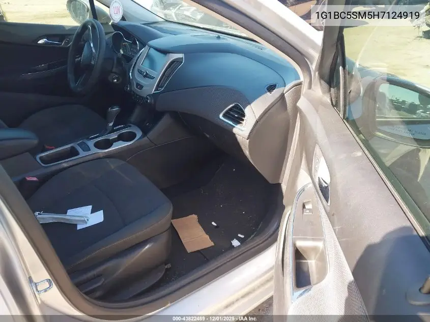 1G1BC5SM5H7124919 2017 Chevrolet Cruze Ls Auto