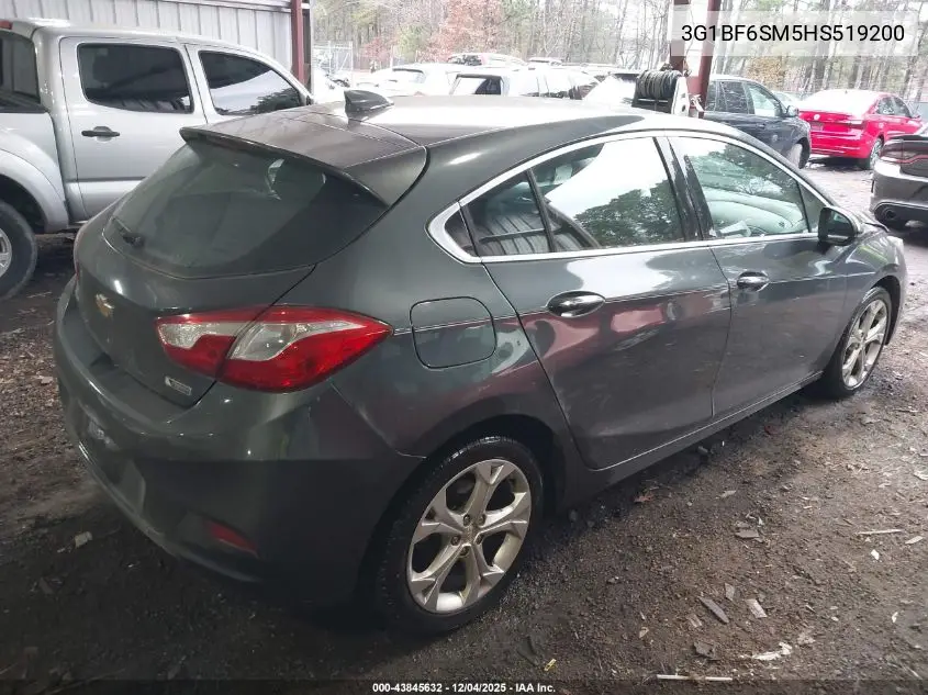 3G1BF6SM5HS519200 2017 Chevrolet Cruze Premier Auto