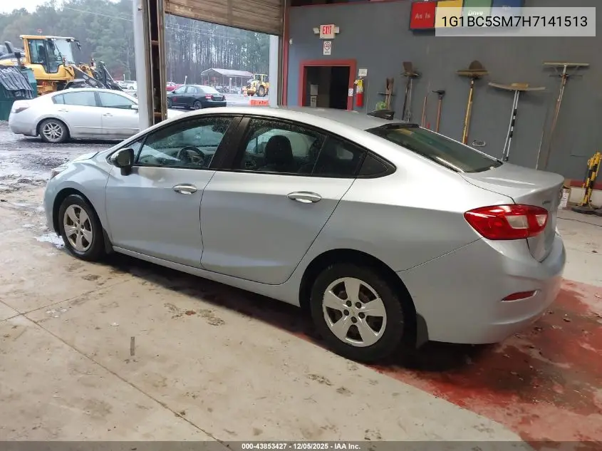1G1BC5SM7H7141513 2017 Chevrolet Cruze Ls Auto