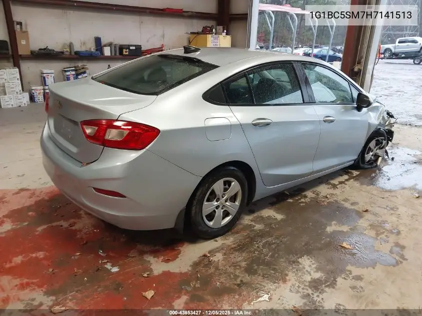 1G1BC5SM7H7141513 2017 Chevrolet Cruze Ls Auto