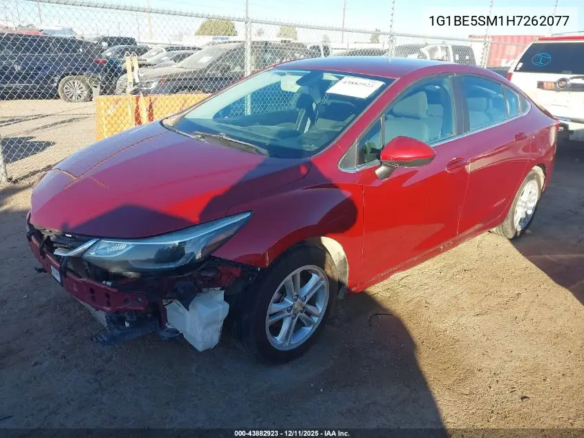 1G1BE5SM1H7262077 2017 Chevrolet Cruze Lt Auto
