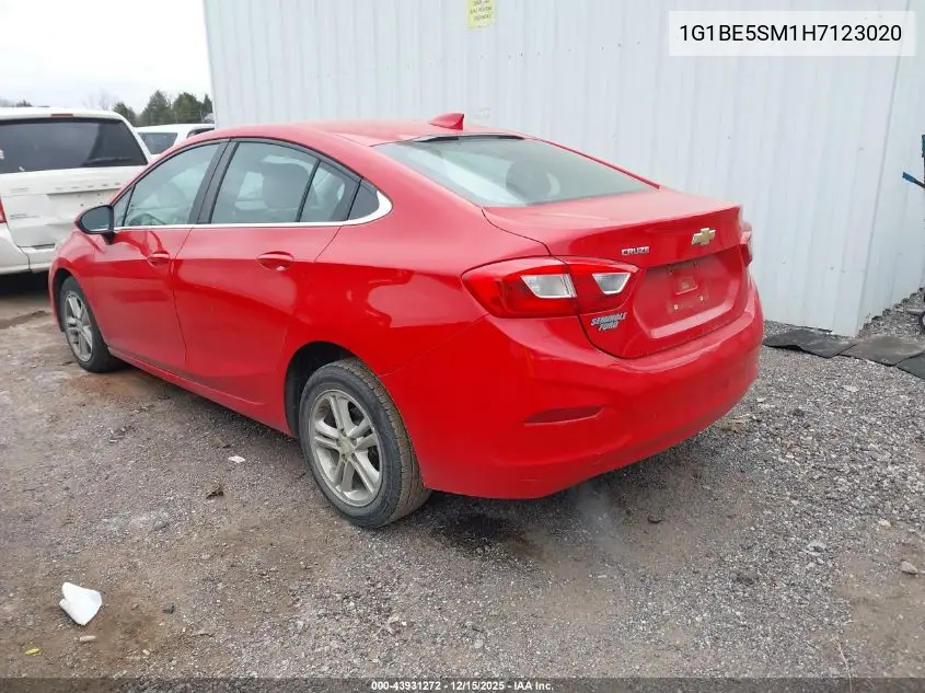 1G1BE5SM1H7123020 2017 Chevrolet Cruze Lt Auto