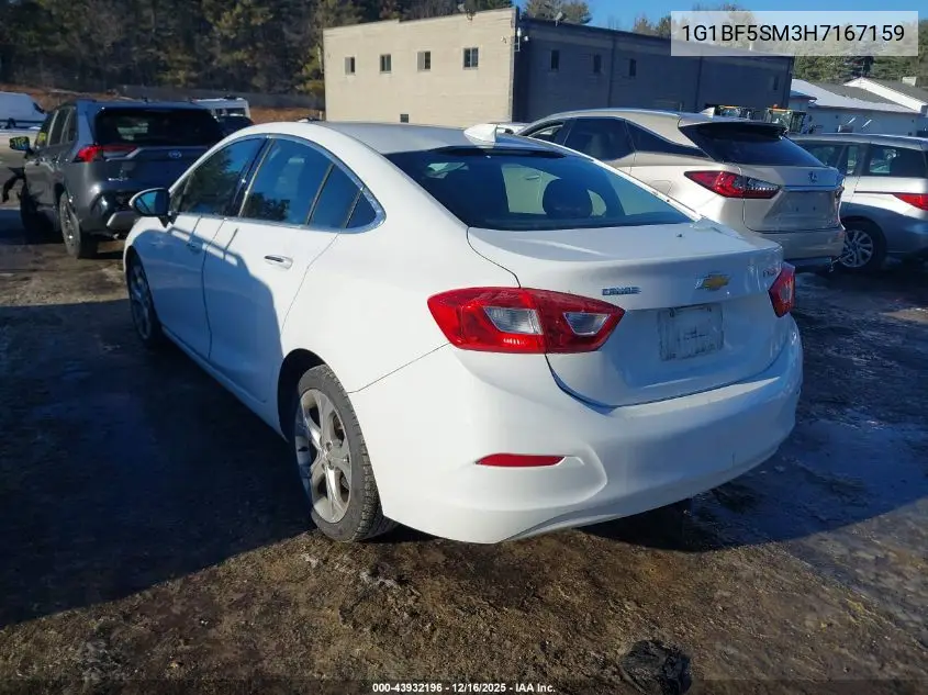 1G1BF5SM3H7167159 2017 Chevrolet Cruze Premier Auto
