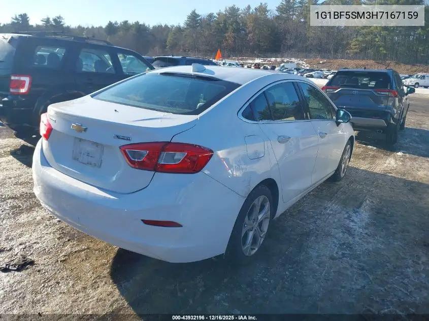 1G1BF5SM3H7167159 2017 Chevrolet Cruze Premier Auto