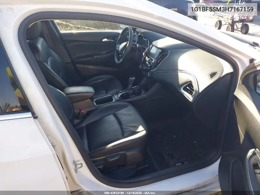 1G1BF5SM3H7167159 2017 Chevrolet Cruze Premier Auto