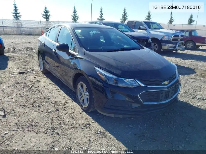 1G1BE5SM0J7180010 2018 Chevrolet Cruze Lt Auto